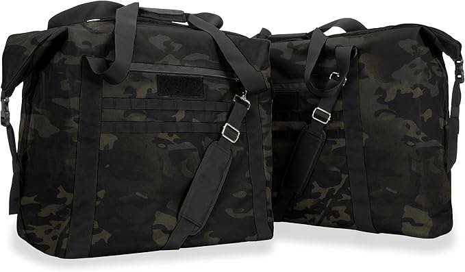 Xtreme Sight Line ~ G SØLAR 100 + G CUBƎ 100 Faraday Bag for Large Generators and Solar Panels ~ Protects Against EMP/CME/EMF/RF ~ Diamond Form Faraday Lined Interior ~ Midnight Multicam