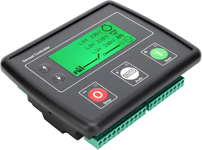 Auto Mains Failure Control Module Self‑Starting LCD Controller DSE4520 Generator Controller for Electronic Engine Generator Set Applications