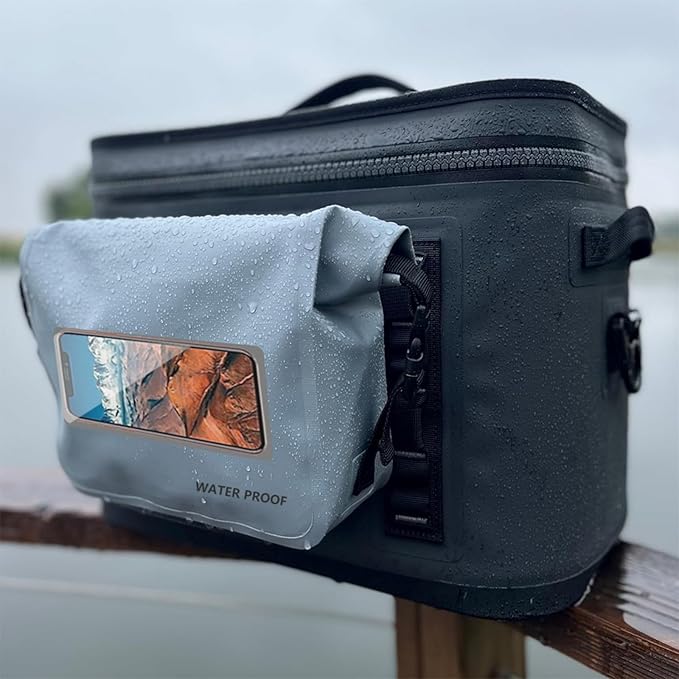 Large Capacity Lightweight PVC Dry Bag Casual Crossbody Bags for Hiking Beach Trip and Water Sports Gears Protecting Camping Dry Bag