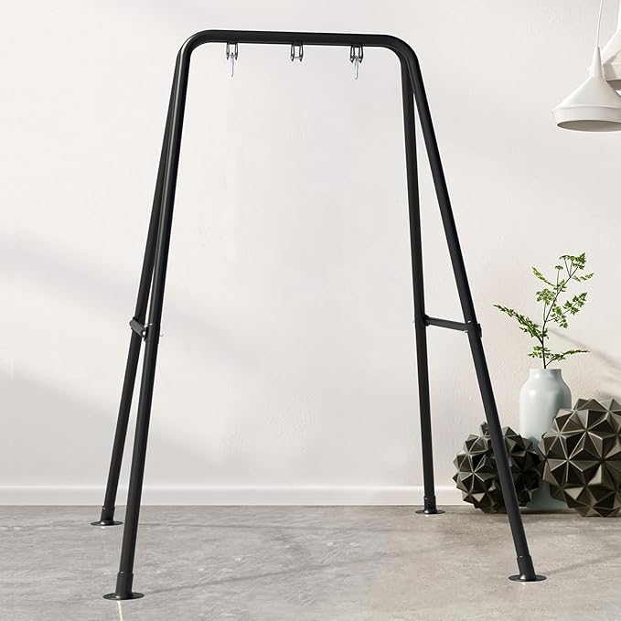 Hammock Chair StandHeavy Metal Swing StandHammock Stand for Balcony Patio Terrace Holds up to 300lb
