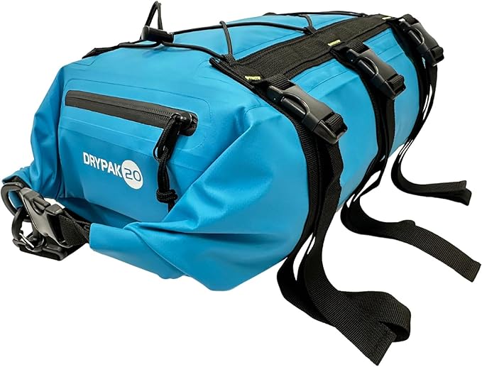 Yak Waterproof Kayak Deck Bag - 20 LTR - Blue