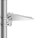 Newpowa Universal Angle Adjustable Mounting Bracket Single Arm Pole Wall and Ground Mounts Up to 35W Solar Panel