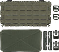 Multifunctional Tactical Chest Mag Pouch Plate Hook and Loop Tactical Panel for 556 Mag Multipurpose MOLLE Front Flap Walkie Talkie Bag Hanging Panel