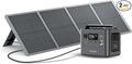 AFERIY Nomad800 Power Station with 200W ETFE Foldable bracket Solar Panels 512Wh Solar Generator for Camping CPAP RVs