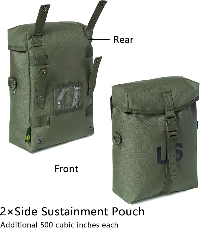 MT Military MOLLE 2 Large Rucksack with Frame Army Tactical Backpack