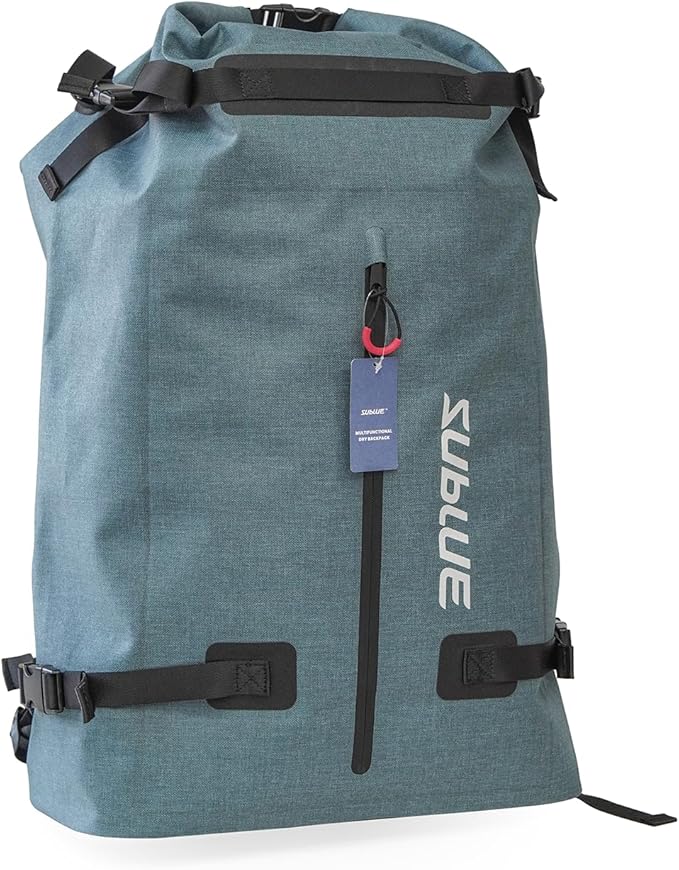 sublue Waterproof Dry Bag-30L Roll Top Waterproof Backpack Sack for Travel Boating Kayaking and Camping &amp Beach (52L)