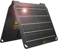 10W Solar Panels Portable (5V 2A Max)Foldable Solar Charger with USB-A Port for Cell PhoneIpadPower Bank Ip67 Waterproof Monocrystalline Silicon Solar Panels for Camping Outdoor Backpacking