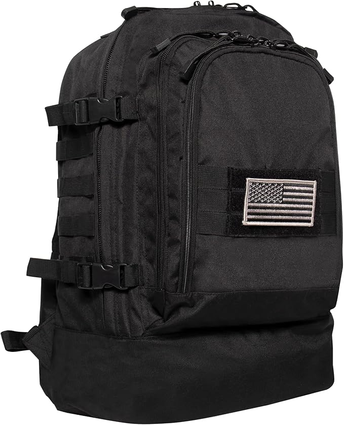 Rothco Skirmish 3 Day Assault Backpack (Black)