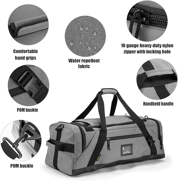 90L Large Duffle BagGym Bags For Men Weekend Bag For Women Travel Backpack Carry On Sports Duffel Bag