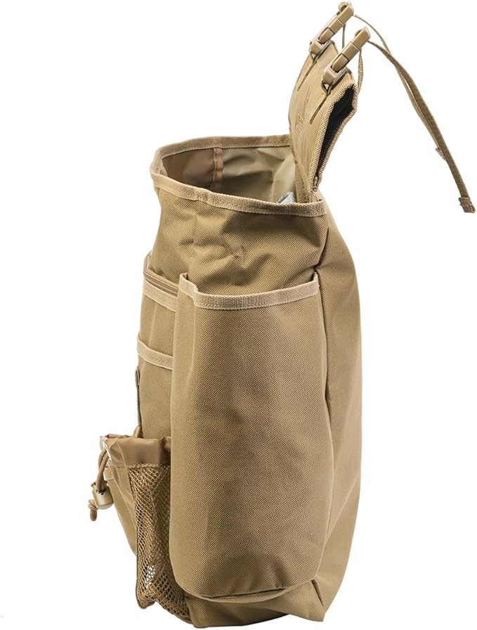 Departed Seat Organizer Outdoor Tactical SquadMilitary Sportpack Daypack (Tan)