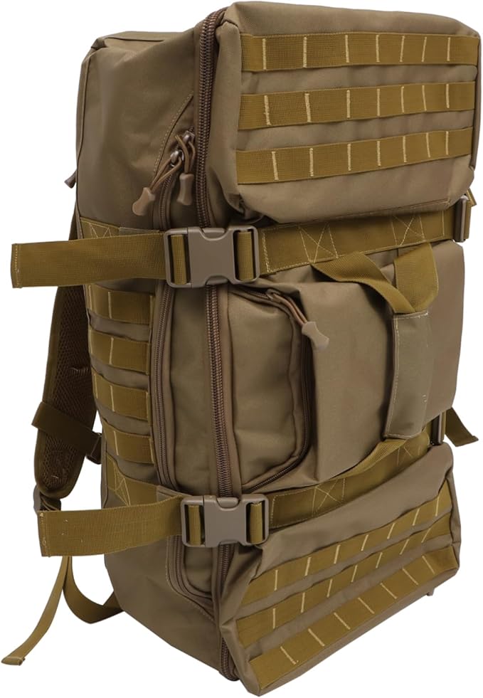 Large Capacity Outdoor Backpack Travel Bag Shoulder Straps Handbag Storage Pouch Hiking