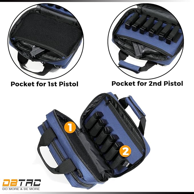 DBTAC Range Bag XS + DBTAC Tactical Chest Sling Pack (Urban Blue)
