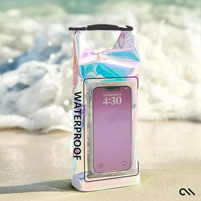 2 Waterproof Dry Bags: Colorful Crossbody Waterproof Bag Outdoor Colorful Swimming Mobile Phone Waterproof 2L