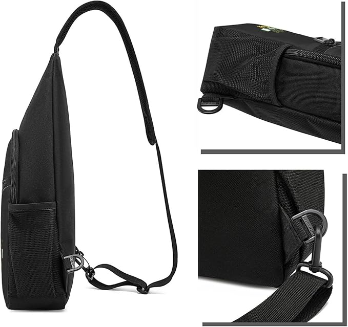 US Army 101st Airborne Division Vietnam Veteran Chest Pack Leisure Shoulder Crossbody Chest Bag
