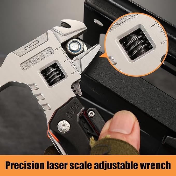 18 in 1 MultitoolBlackProfessional Stainless Steel Multitool Pliers with Replaceable Alloy Steel Blades Wire CuttersBottle OpenerApply to SurvivalCamping &amp Huntingfor Father's Day gift