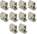 10 Pcs Solar Rail Mounting Bracket Wear Spring Steel Quick Assembly Solar Panel Installation BuckleSolar Panel Mounting Bracket Solar Wind Power Parts