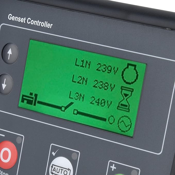 Generator Control Panel Generator Remote Control Controller Automatic Transfer Switch Self‑starting Genset Detection Control Module Generator for Engine Speed