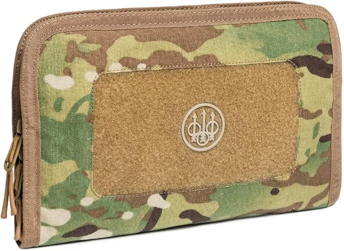 Beretta Commander Utility Pouch with YKK Zip Closure &amp MOLLE System | Rugged Durable Water-Repellent Shooting Organizer for Tactical &amp Personal Defense