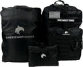 45L to 55L Expandable Professional Tactical Backpack | 1680D SUPER HEAVY DUTY BALLISTIC NYLON |10X Stronger Work &amp Military Bag | Built-In Rain Cover | MADE BY PROS FOR PROS (Carbon Black: Pro Ser