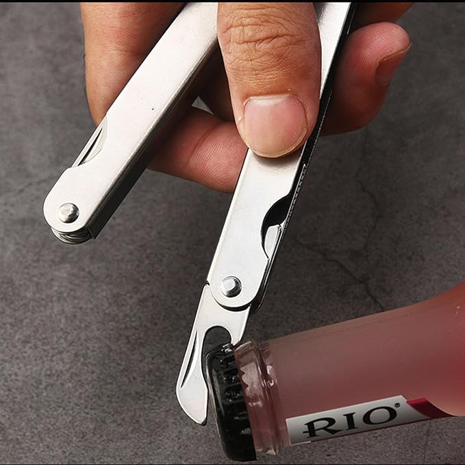 Multi-Tool Pliers 11-in-1 Stainless Steel Pocket Multi-Tool with Durable Sheath for EDC10PACK Bottle Opener Screwdriver with Nylon Sheath Gifts for Men Ideal for Outdoor Sports