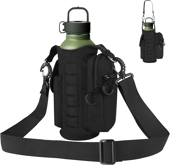 9L Tactical Mini Backpack + Magnetic Bottle Pouch Bundle — EDC Compact Set