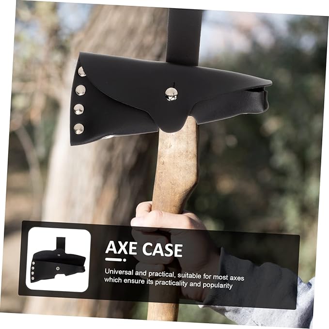 YARNOW Ax Axe Wedge Kit Vent Hand Utensils Emergency Kit Cutlery Accessories Sleeve Belt Whistle Fake Axe Power