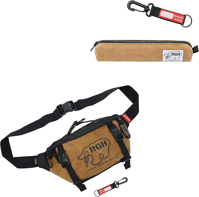 Rough Enoug Stylish Small Pouch and Tactical Fanny Pack for Every Adventure Set