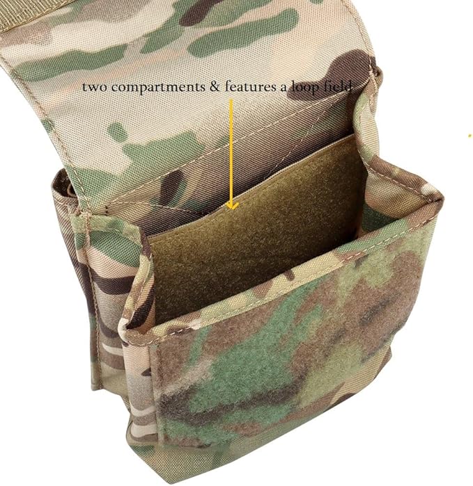 Molle Multi-Use Pouches Tactical 5.56 7.62 Magazine Pouch GP Storage Bag 2 in 1 for Duty Belt Vest