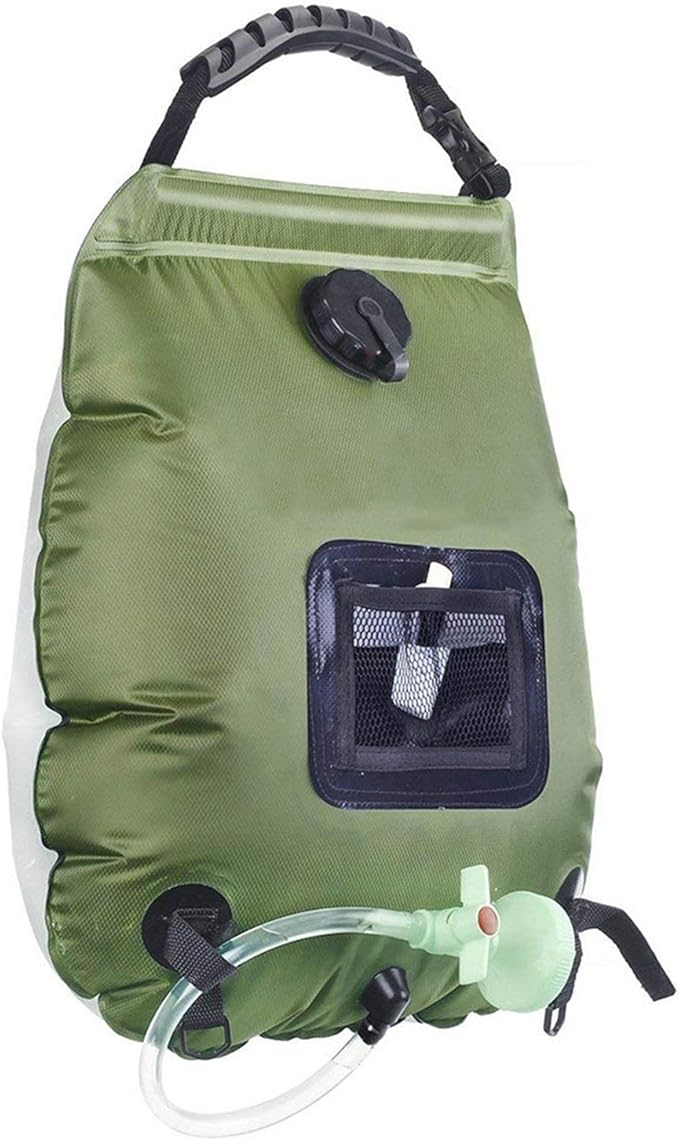 Portable Sunshine Water Storage Bag Shower Package Outdoor Heating Beach Capacity 20L Camping Bag Solar Heat
