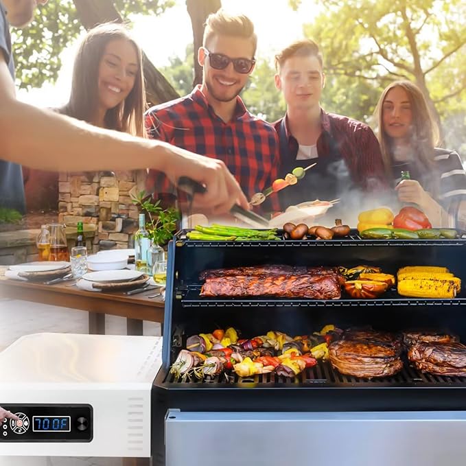 9904200043 Controller Compatible with Masterbuilt Gravity Series 800 Digital Charcoal Grill + Smokers Digital Control Panel (Non-Wifi) for Model: MB20040122 MB20040221 Replacement Part