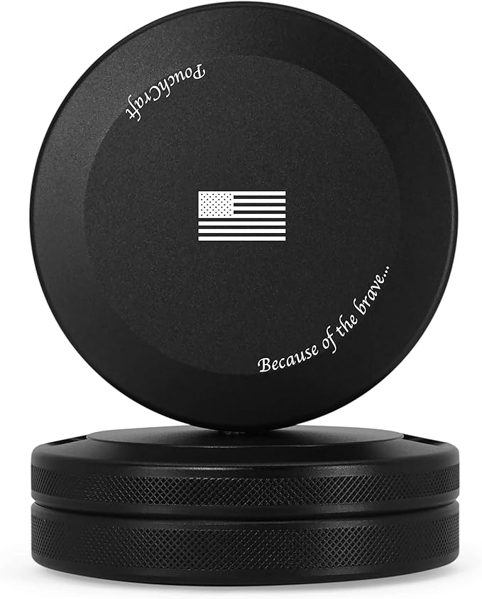 Metal Can | Metal Container for Pouches | Aluminum Used Pouch Storage Tin | Airtight O-Ring Moisture Odor Proof EDC Pocket Tin | The General Edition (Black)