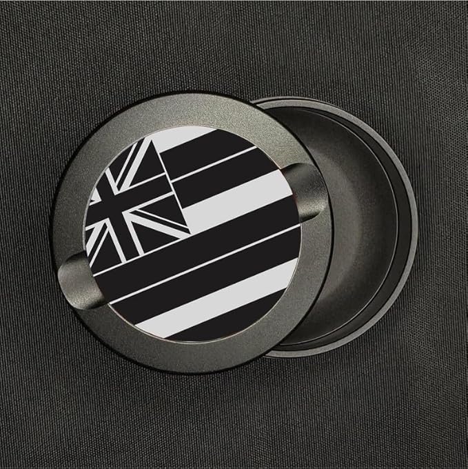 Buzz &amp Heaters Metal Container for Zyn | Metal Holder for Zyn | Metal Can for Zyn | Metal Container for Zyn Holder | Metal Pouch Cans for Zyn | USA State Flags | American Flags | Hawaii