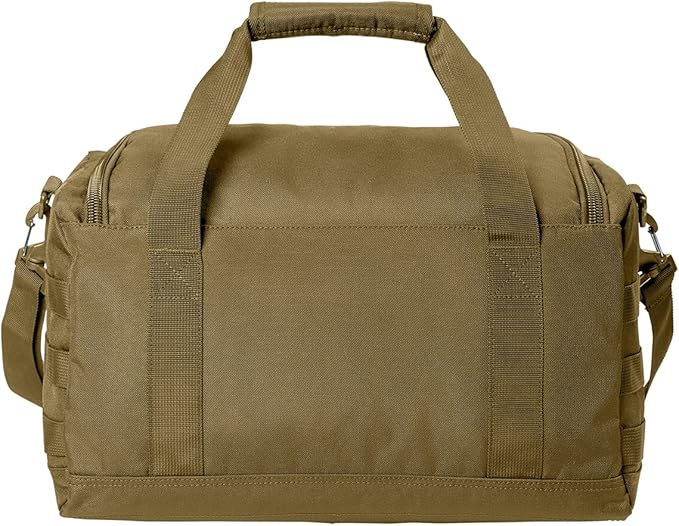 Tactical Gear bag Heavy Duty Duffel Gym bag/Tactical Backpack Custom Embroidered with your own text (Coyote Brown)