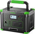 500W Portable Power Station 519Wh Outdoor Solar Generator Backup Battery Pack with 2 110V AC Outlets 500W (Peak 1000W) 10-Port Powerhouse for RV/Van Camping Fishing Climbing Road Trip Home Emergency