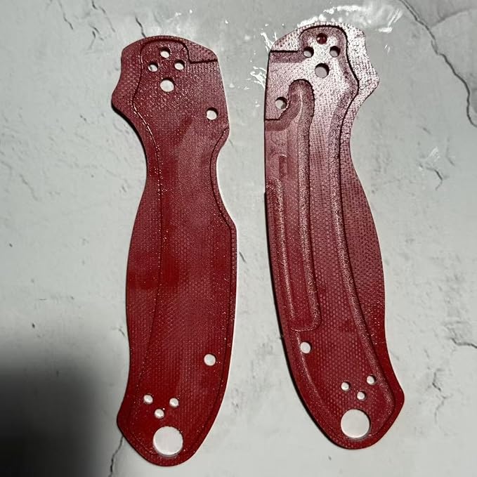 1 Pair G10 Scales Handle Replacement in Red Fits for C223 Para3