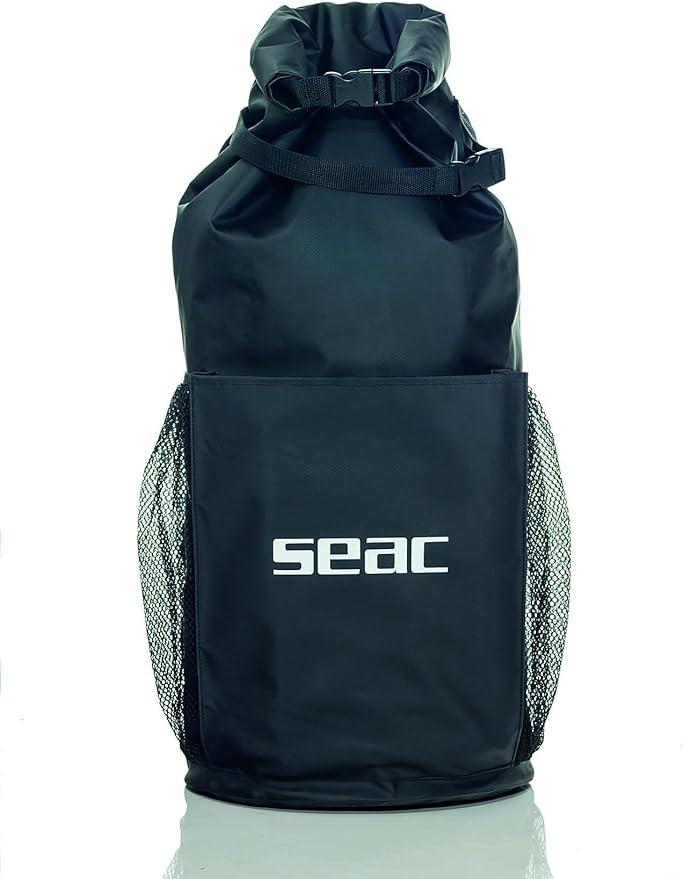 SEAC Seal Waterproof 75 lt PVC Backpack 32x32x95 Perfect as Scuba Diving Spearfishing and Freediving Dry Bag