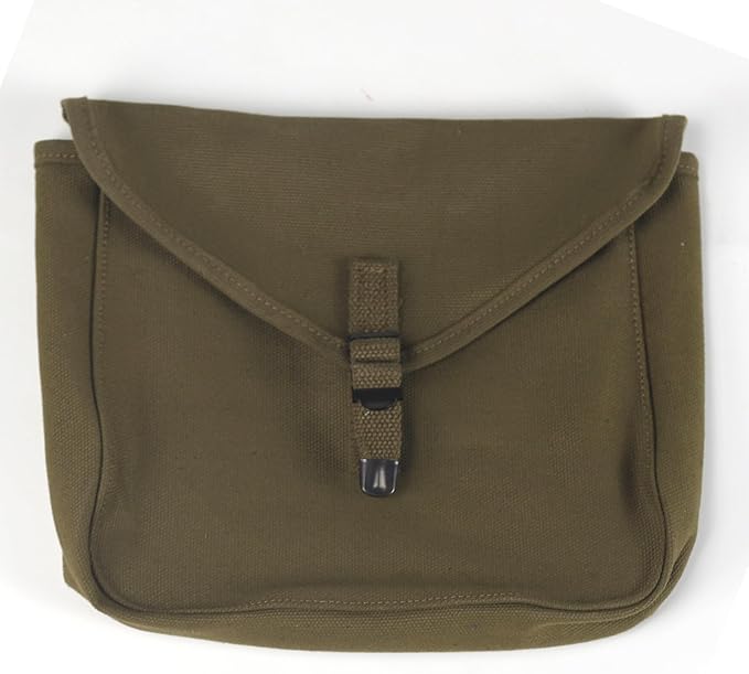 ANQIAO WW2 US M1928 Haversack Olive Green (m1928 haversack)