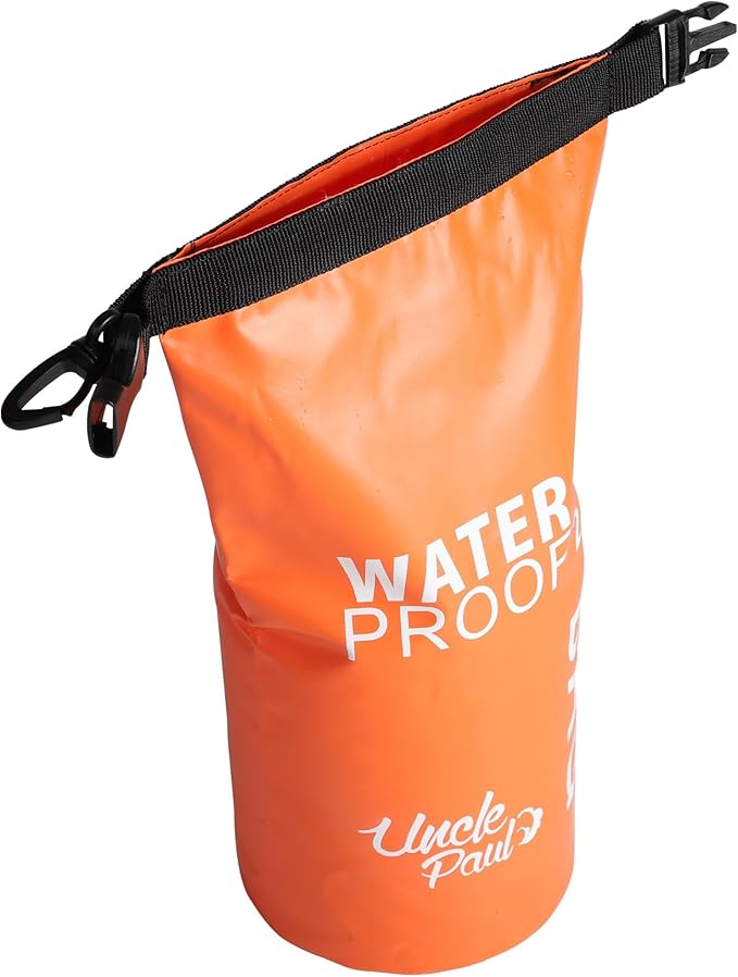 Uncle Paul Waterproof Dry Bag 2L Capacity for Boating Kayaking Fishing Swimming Camping Beach Travel