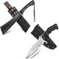 Freelander Japanese Machete for Cutting Trees and Fixed Blade Knife D2 Steel