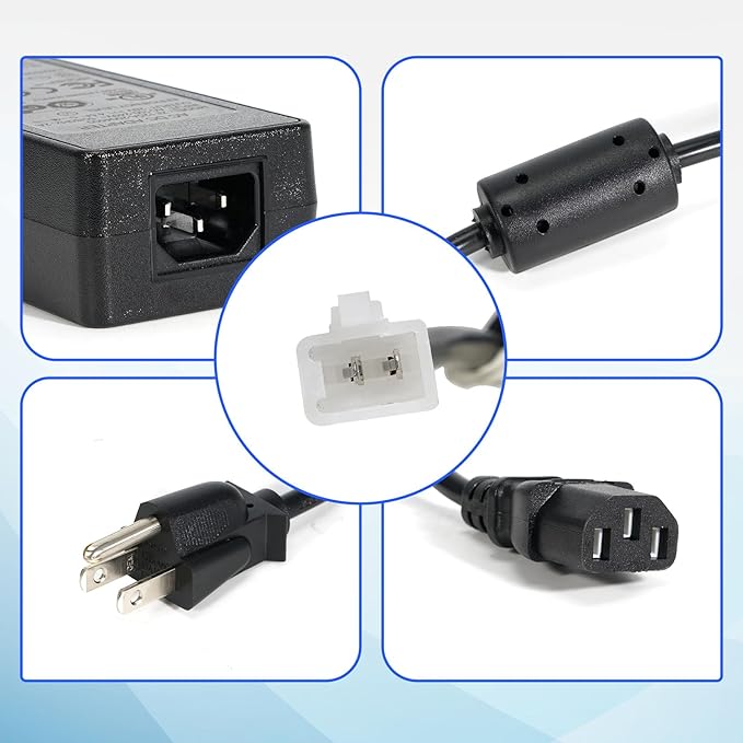 KIT0480 AC/DC Adapter 20V 4.5A Power Brick Fit for Century Ironwood Traeger Pro Redland Silverton Timberline Grilles Switching Power Supply Cord Cable Battery Charger PSU Replace ELE143