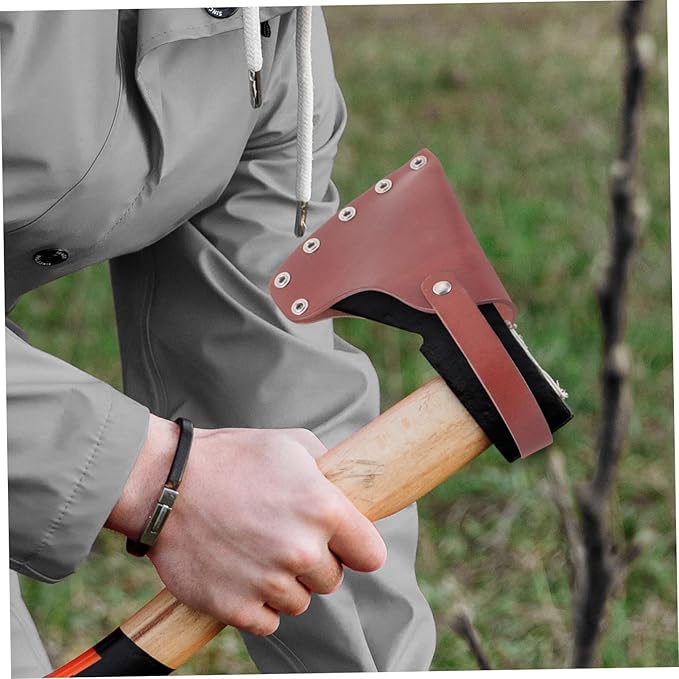 Tofficu Ax Protector Hatchet Campsite Tools Protective Garden Camping Outdoor Protector Protective Axe Cover Axe