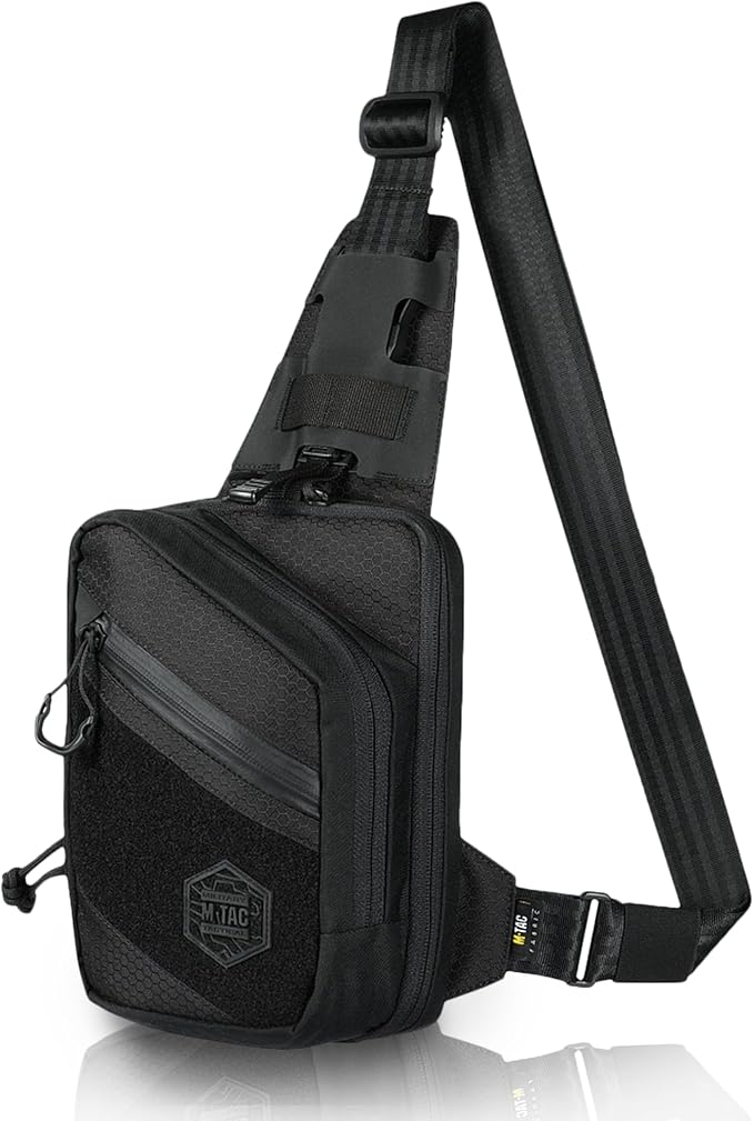 M-Tac Elite Sling Bag - EDC Tactical Crossbody Concealed Carry CCW Chest Pack