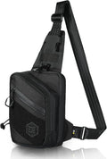 M-Tac Elite Sling Bag - EDC Tactical Crossbody Concealed Carry CCW Chest Pack