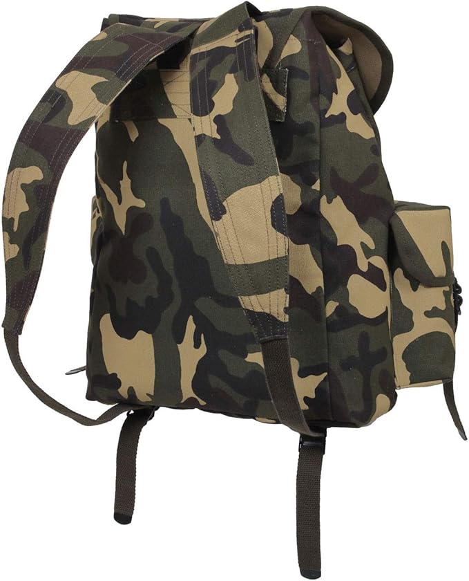 Rothco Mini Alice Pack – Heavyweight 18 OZ Cotton Canvas Rucksack – 20L Capacity
