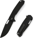 Pocket Knife 3.3 Folding Knife Premium 14C28N Blade with Aluminum Handle Pocket Clip EDC Knife for Camping Hunting Hiking Survival and Outdoor Activities