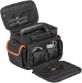 Trunab Carrying Case Compatible with Jackery Portable Power Station Explorer 160/240/300 Storage Bag with Waterproof Bottom and Front Pockets for Charging Cable and Accessories