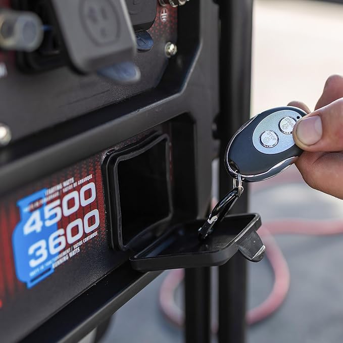 A-iPower 5000-Watt Remote Start Dual Fuel Portable Generator CO Sensor Shutdown Heavy Duty Generators with 223cc OHV Engine For Jobsite RV Home Backup Emergency(GXS5000RD)