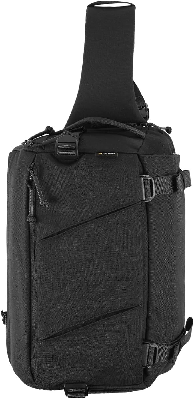 VOTAGOO 13L Tactical Sling Bag - CCW Concealed Carry Military Backpack EDC Lightweight Crossbody Shoulder Pack for Men &amp Women