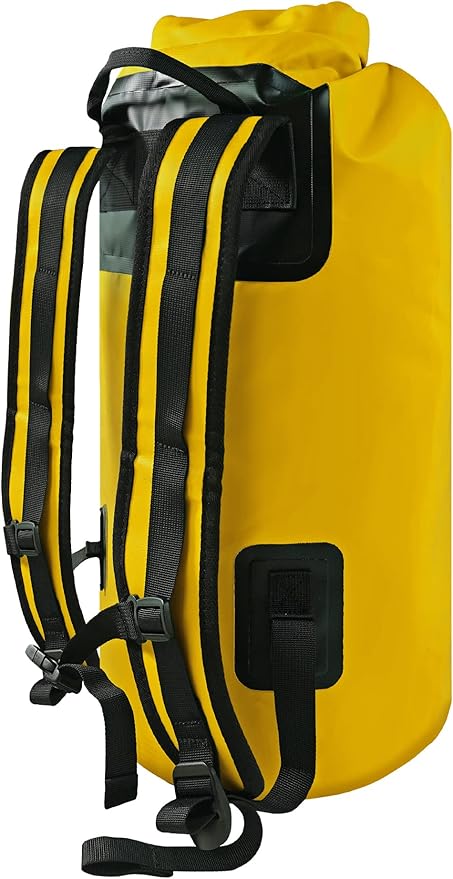 NIXY Premium 20L/30L Dry Backpack Accessory - Spacious Waterproof Storage Solution for All Your Outdoor Adventures Paddleboarding Kayaking Camping &amp More (Yellow 20L)