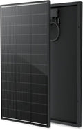 300 Watt Solar Panel Upgraded 18BB Solar Cells 24.6% High Efficiency Monocrystalline 12V/24V PV Module for Home Rooftop RV Camper Marine Boat Off Grid System All Black (1pack)